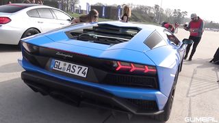 Lamborghini Aventador S vs Porsche 991 GT3 RS