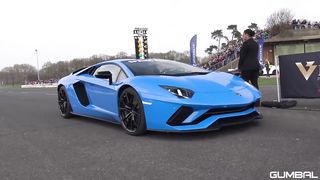 Lamborghini Aventador S vs Porsche 991 GT3 RS